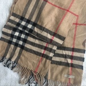Burberry London Camel House Check Scarf